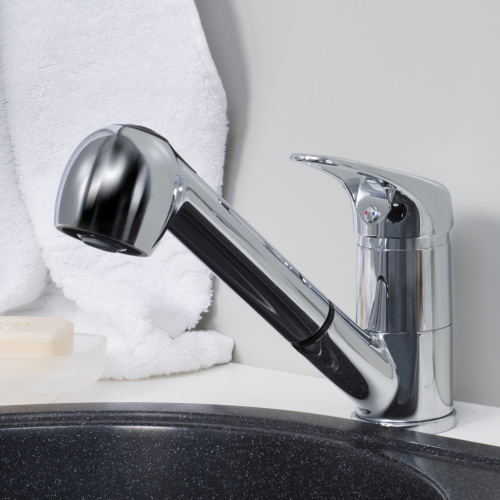 Смеситель для кухни Wasserkraft Кухонные смесители 6365 на мойку хром - фото 2