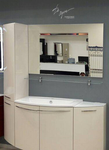 Тумба De Aqua Тока 00167493 35х35х65 подвесная цвет белый - фото 4 Тумба De Aqua Тока 00167493 35х35х65 подвесная цвет белый - фото 4