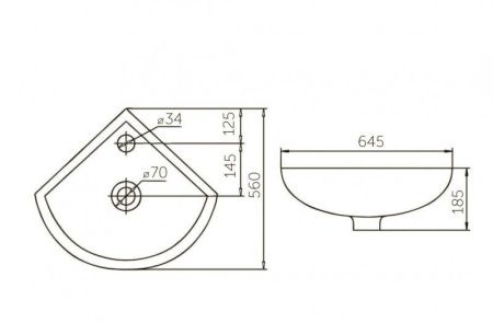 Тумба под раковину Corozo Сириус SD-00001645 40х40 напольная цвет белый
