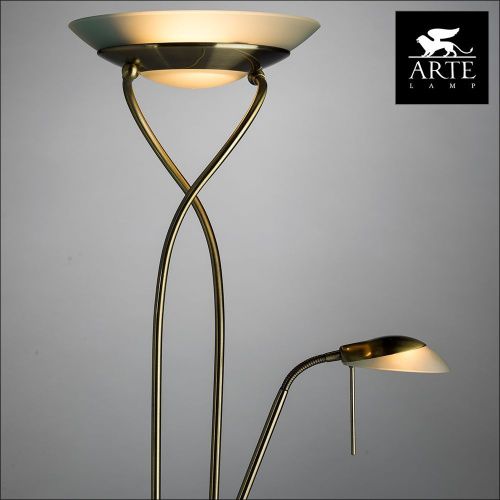 Торшер Arte Lamp Duetto (Дуетто) A4399PN-2AB - фото 2
