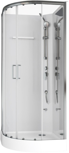 Душевая кабина Aquanet Passion 2.0 00263868 90х90 четверть круга без крыши - фото 3