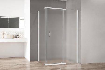 Душевой уголок Royal Bath HPVD RB1130HPVD-C 130х100 стекло матовое профиль белый