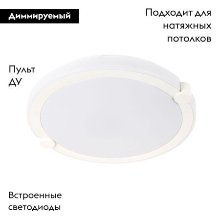 Светильник потолочный Arte Lamp Biscotti (Бисцотти) A2679PL-72WH