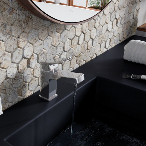 Смеситель WasserKRAFT Aller 1060 1063 на раковину хром - фото 2