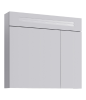 Зеркало-шкаф Aqwella Y Neo.04.08 80х80 подвесной цвет белый