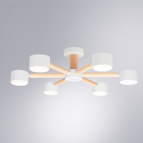 Люстра потолочная Arte Lamp Tenda (Тенда) A1624PL-6WH - фото 2