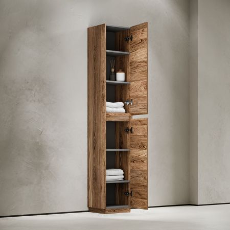 Шкаф-пенал Sancos Libra Floor PLB35FECH 40х190 напольный цвет коричневый