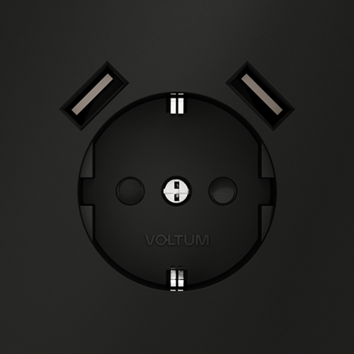 Розетка с USB, А+А VOLTUM S70 VLS040408 - фото 3