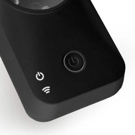 Умная розетка Wi-Fi черная Elektrostandard WF (ВФ) 4690389171901