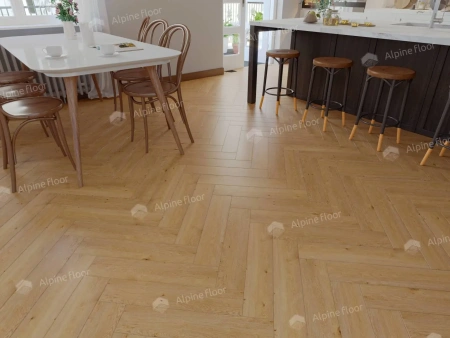 SPC ламинат Alpine Floor Parquet Light ECO 13-27 MC Дуб Хатиса толщина 0.4 см 43 класс 600х125