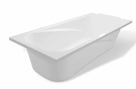 Ванна из литьевго мрамора Taliente Bolseno Matt BL17070Matt 170х70 пристенная прямоугольная без ножек и каркаса