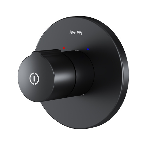 Смеситель для душа Am.Pm X-Joy F85A65722 встраиваемый в стену черный - фото 2