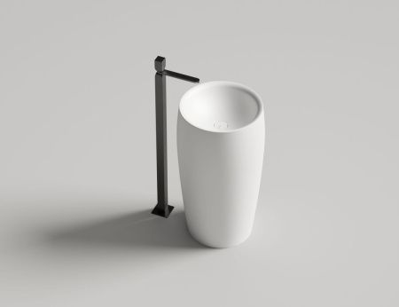 Раковина из искусственного камня S-Stone Salini ALDA 130321MF 50х50 напольная цвет мультиколор