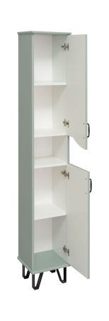 Шкаф-пенал RUNO Марсель 00-00001221 30х28х179 напольный цвет зеленый