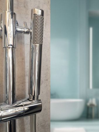 Душевая стойка AltroBagno Unione AltroBagnoUnione030208Cr настенная цвет хром