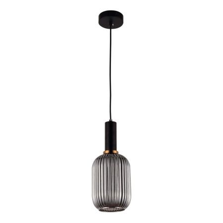 Светильник подвесной Lumina Deco Rico (Рицо) LDP 1218-1 GY+BK