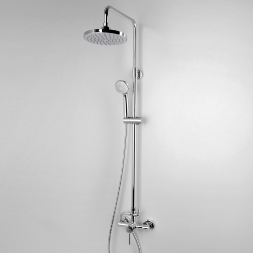 Душевая стойка WasserKRAFT  A12202 настенная цвет хром - фото 2