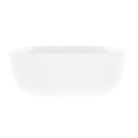 Раковина из сантехнического фарфора Teymi Solli T50390 49х40 накладная цвет белый без отверстий под смеситель