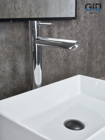 Смеситель Gid Cascada Berlin SS080-CH-D (SS080CHD) на столешницу хром