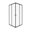 Душевой уголок Тритон Вента-БВ Щ0000073553 80х80 стекло матовое профиль черный без поддона