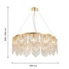 Люстра подвесная Favourite Diadem (Диадем) 4724-12P