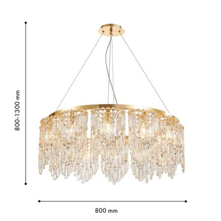 Люстра подвесная Favourite Diadem (Диадем) 4724-12P