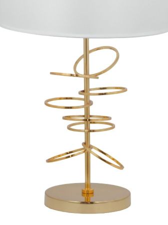 Настольная лампа Lumina Deco Molari (Молари) LDT 5530 F.GD+WT