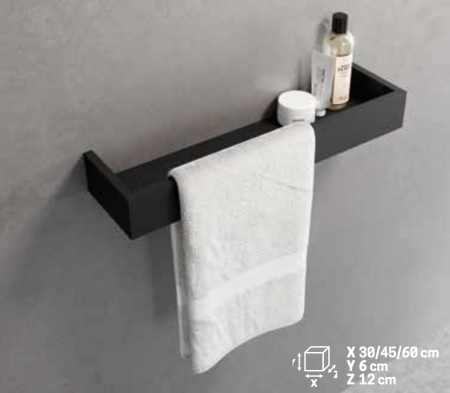 Полка в ванную комнату Novellini Frame Accessories R90AKFMPS45-B
