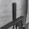 Смеситель для ванны и душа Allen Brau Infinity 5.21009-31 напольный черный