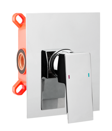 Смеситель для душа AQG Bold 01BOL350CR встраиваемый в стену хром