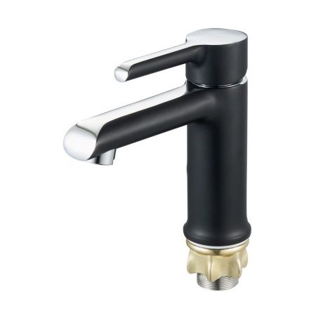 Смеситель G.Lauf ZOK ZOK1-A036YB на раковину черный/хром