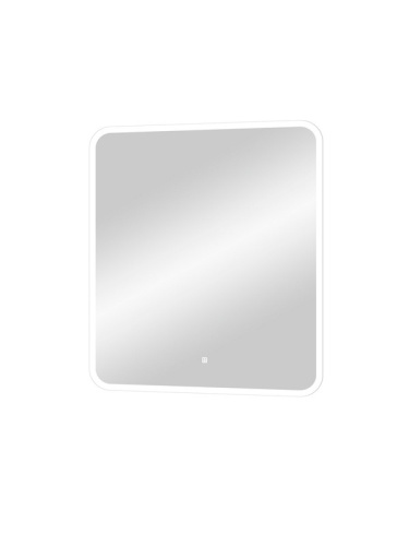 Зеркало в ванную Continent Glamour ЗЛП440 80х90 цвет белый - фото 3