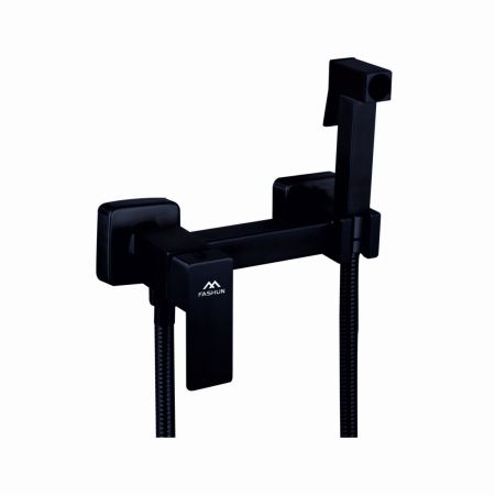 Гигиенический душ со смесителем Fashun A57504-7 черный