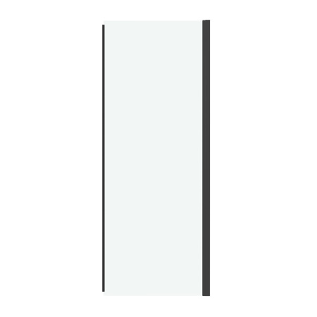 Боковая стенка Grossman Pragma 200.K33.03.100.21.00 100x195 стекло прозрачное профиль черный матовый