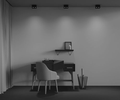 Светильник потолочный Maytoni Technical Alfa LED C065CL-02-L12W3K-B - фото 4