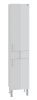 Шкаф-пенал СанТа Вега 700449 40х200 напольный цвет белый