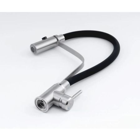 Смеситель для кухни Knotlor STREAMLINE SS-07 на мойку нержавеющая сталь