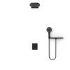 Душевая система Vincea VSFW-3I21T1RMB встраиваемая в стену цвет черный с термостатом