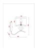 Бра Arte Lamp Alhena (Алхена) A4091AP-1CC