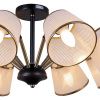 Люстра на штанге Illumico IL0344 IL0344-8CSQ-79 BK AB