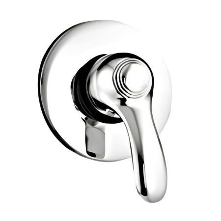 Смеситель для ванны и душа Webert Aurora AU880101015 встраиваемый в стену хром с термостатом