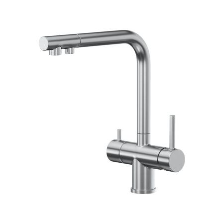 Смеситель для кухни Reflexion Lago RX9903SS на мойку нержавеющая сталь