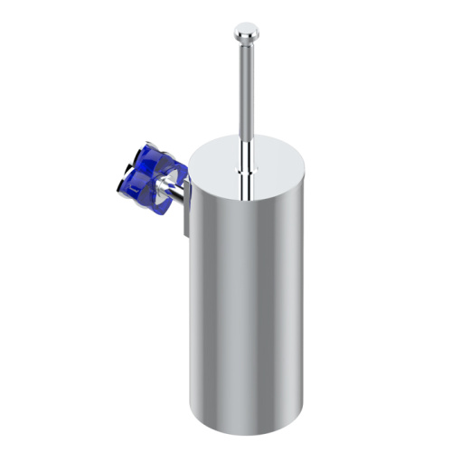 Ершик для унитаза THG Ptale de cristal bleu U6B-A02-4720C - фото 2