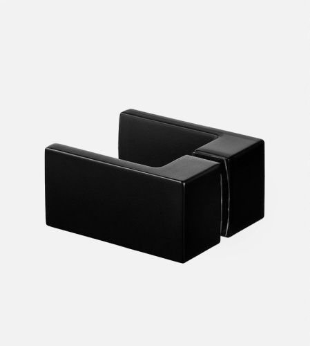 Душевой уголок New Trendy AVEXA Black EXK-3873 80х80 стекло прозрачное профиль черный без поддона - фото 3