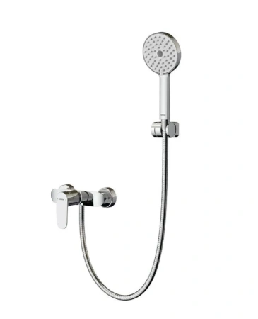 Смеситель для душа Arrow AHGQ35013CP настенный хром с душевым гарнитуром без термостата