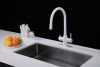 Смеситель для кухни Paulmark SALIX Sa213419-WH на мойку белый