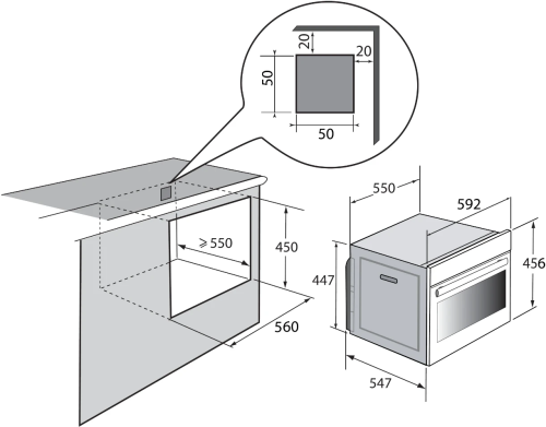 Микроволновая печь Brandt BKC7153BB - фото 3