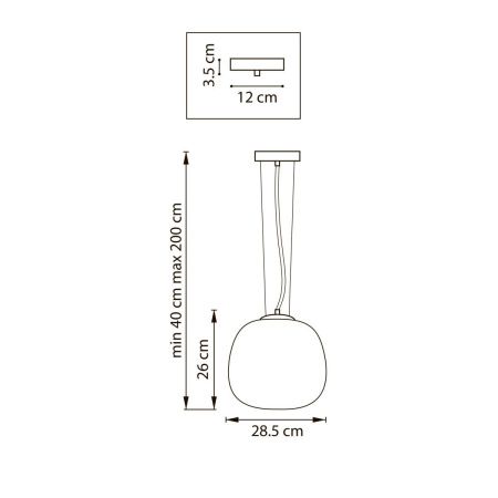 Светильник подвесной Lightstar Grazia (Гразиа) 608116