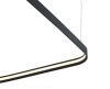 Люстра подвесная Italline IT013-6031 black 3000K