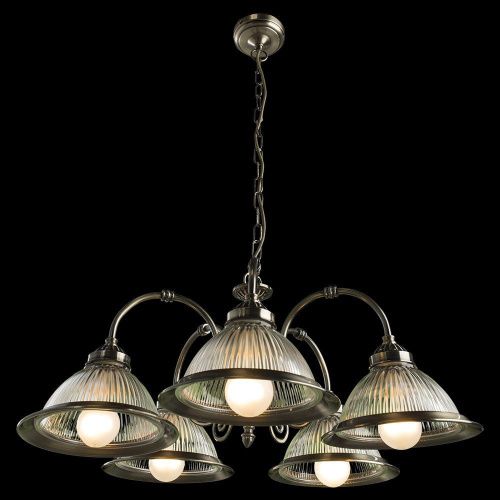 Люстра подвесная Arte Lamp American Diner (Америцан Динер) A9366LM-5AB - фото 4
